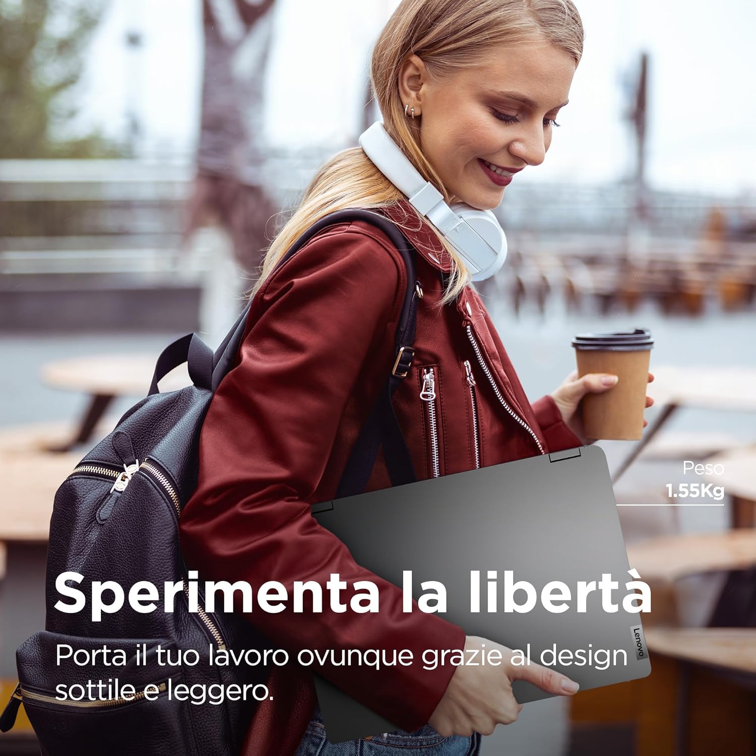 Thumbnail 2 de Lenovo IdeaPad Flex 5 da 14" convertibile (WUXGA) con Ryzen 5 7430U, 16GB RAM e SSD 512GB