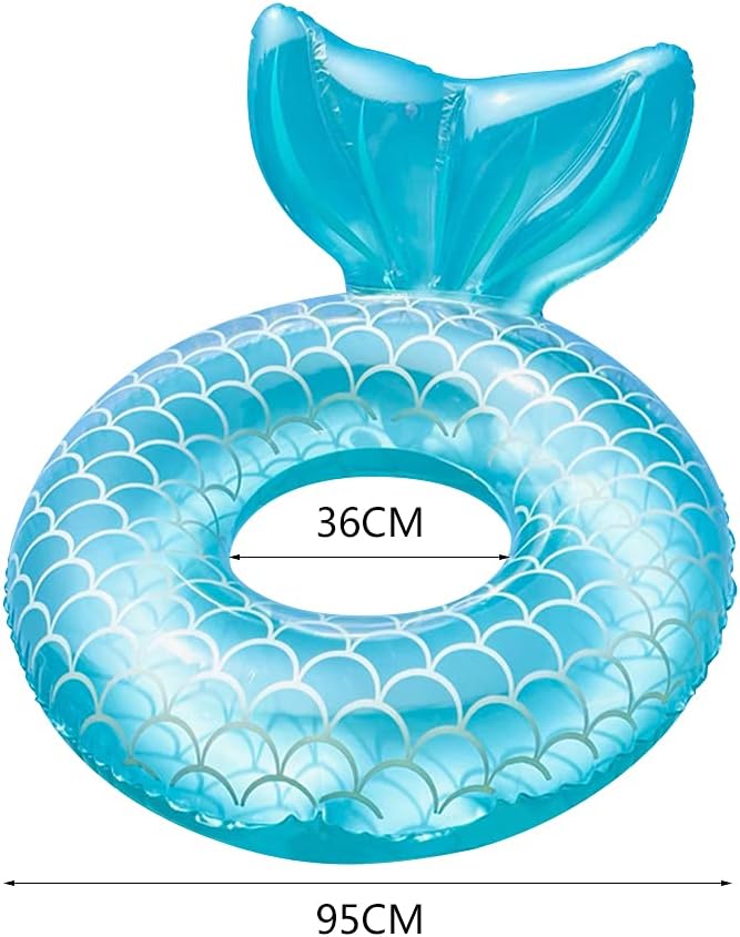 Detalle de Pool Inflatables Lilo Pool Floats Large Mermaid Tail