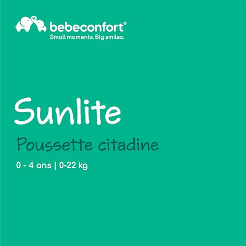 Detalle de Bebeconfort Sunlite : poussette canne compacte, légère et inclinable d’une main