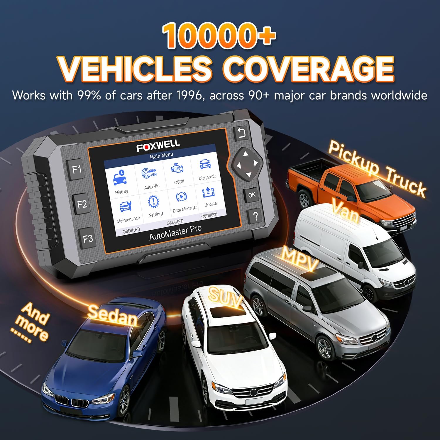 Thumbnail 6 de FOXWELL NT614 Elite OBD2 Scanner 2025