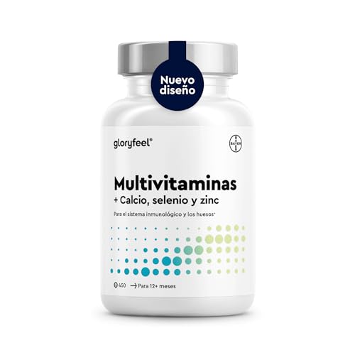 Gloryfeel Multivitaminas y Minerales 450 comprimidos – suministro para más de 15 meses