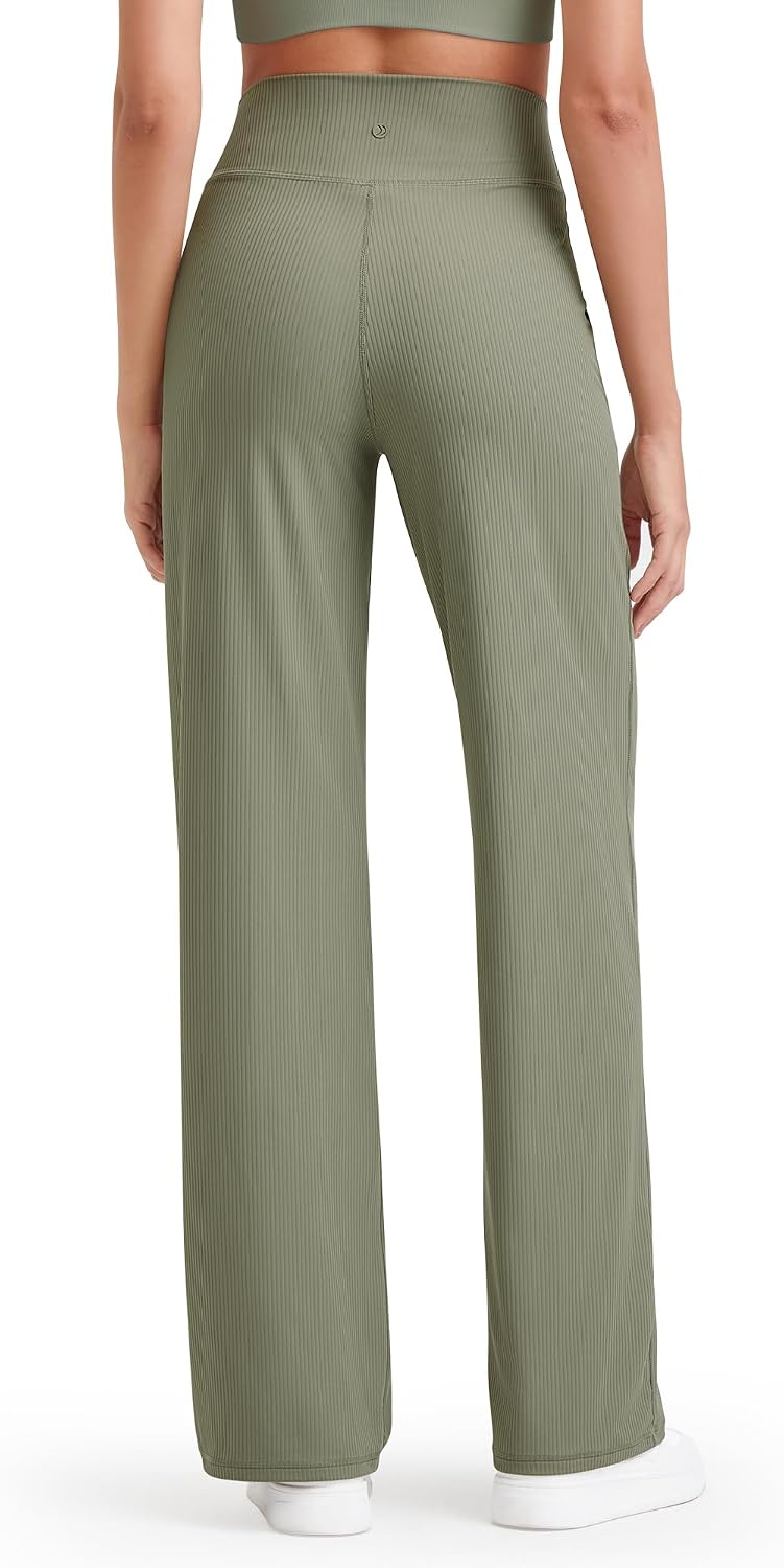 Thumbnail 5 de G4Free Ribbed Knit Wide-Leg Pants