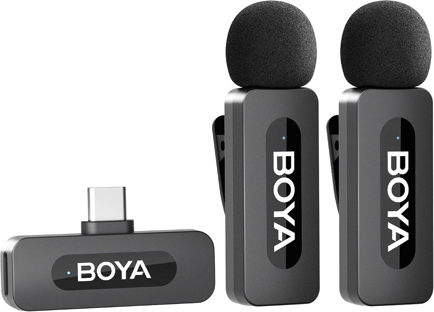 Detalle de BOYA BY-V20 kabellos Mikrofon 100 m 🎤