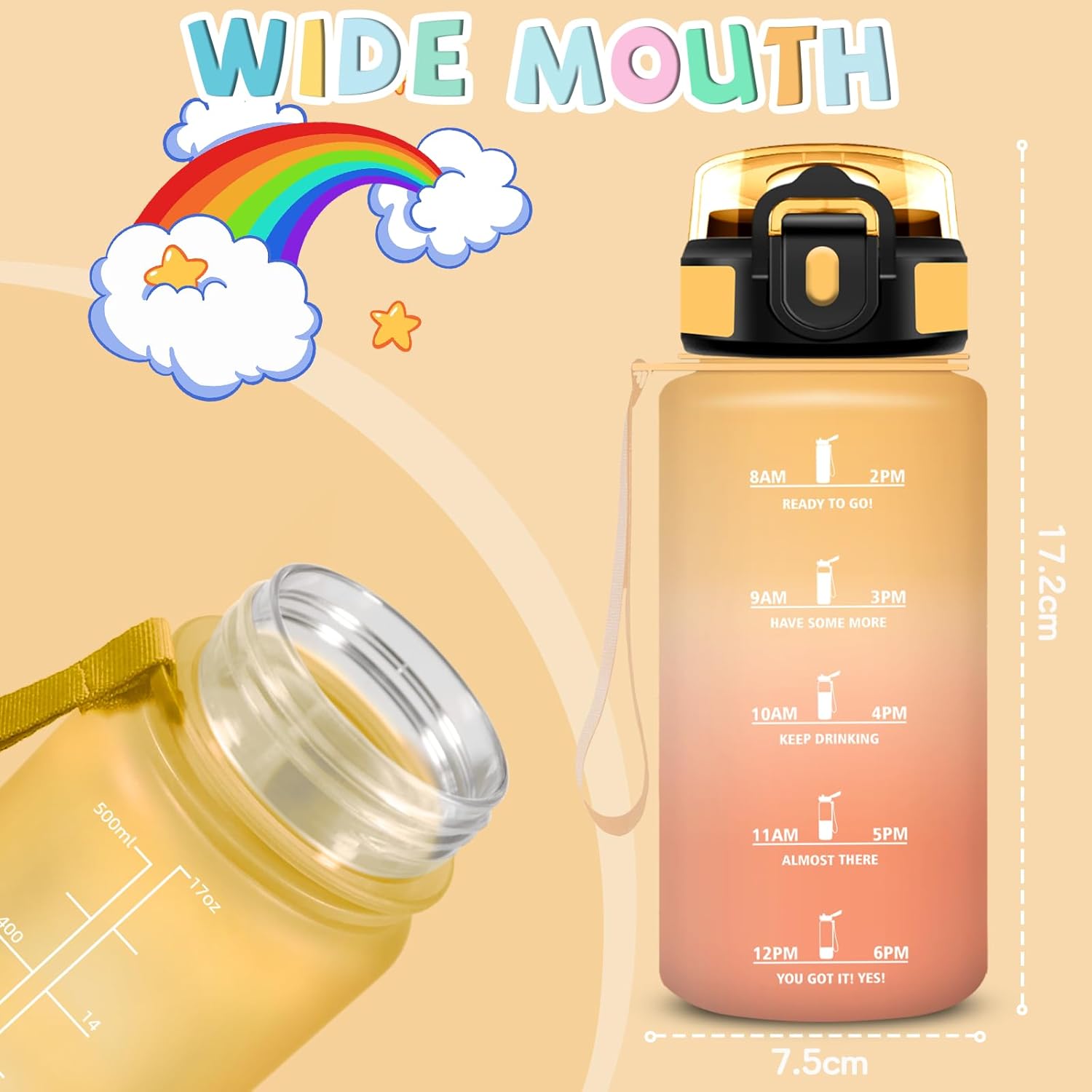 Thumbnail 3 de CamelBak Eddy Kids 🧒 Botella Reutilizable 500ml Antifugas