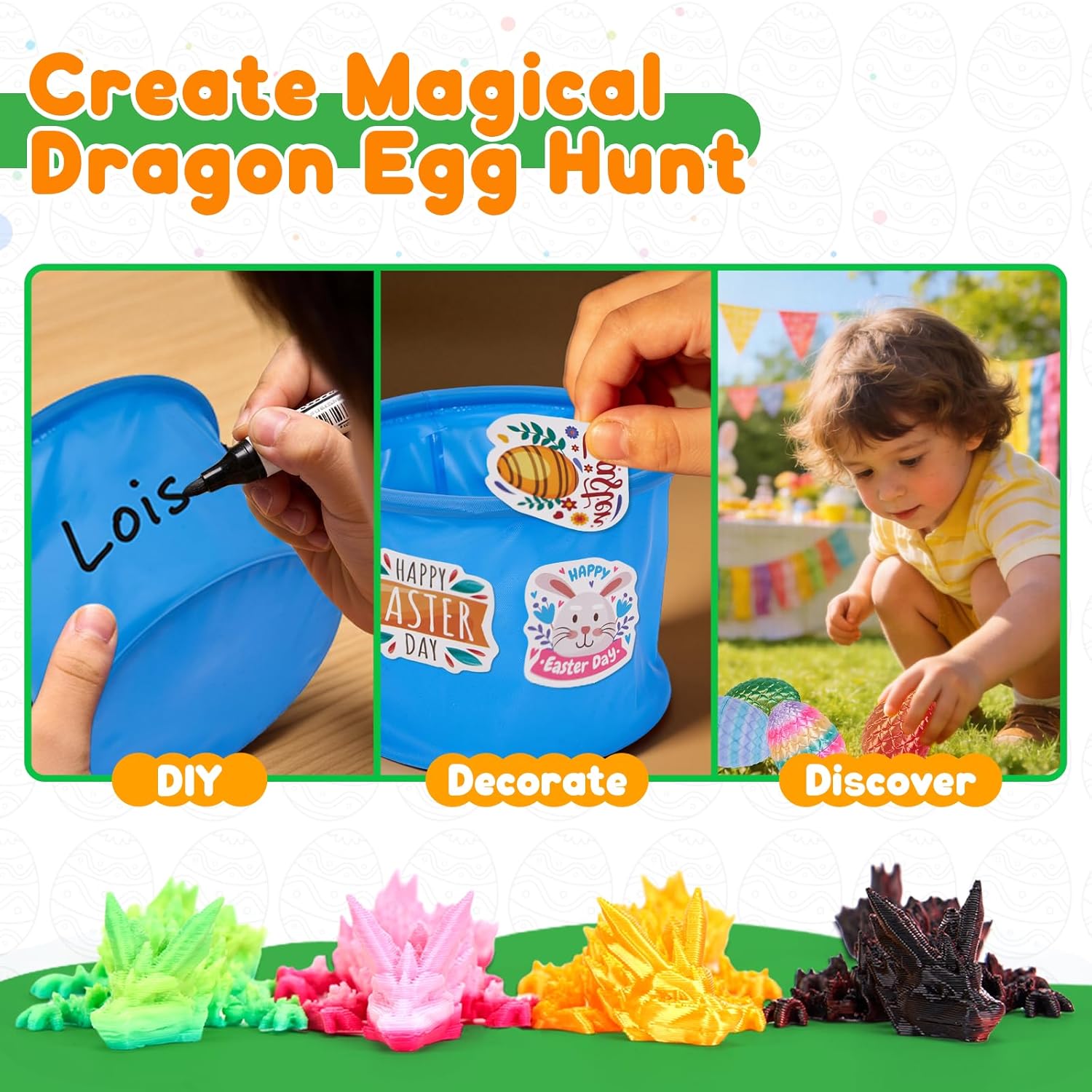 Thumbnail 3 de TBOLINE Dragon Egg Fidget Set, 16 Pack