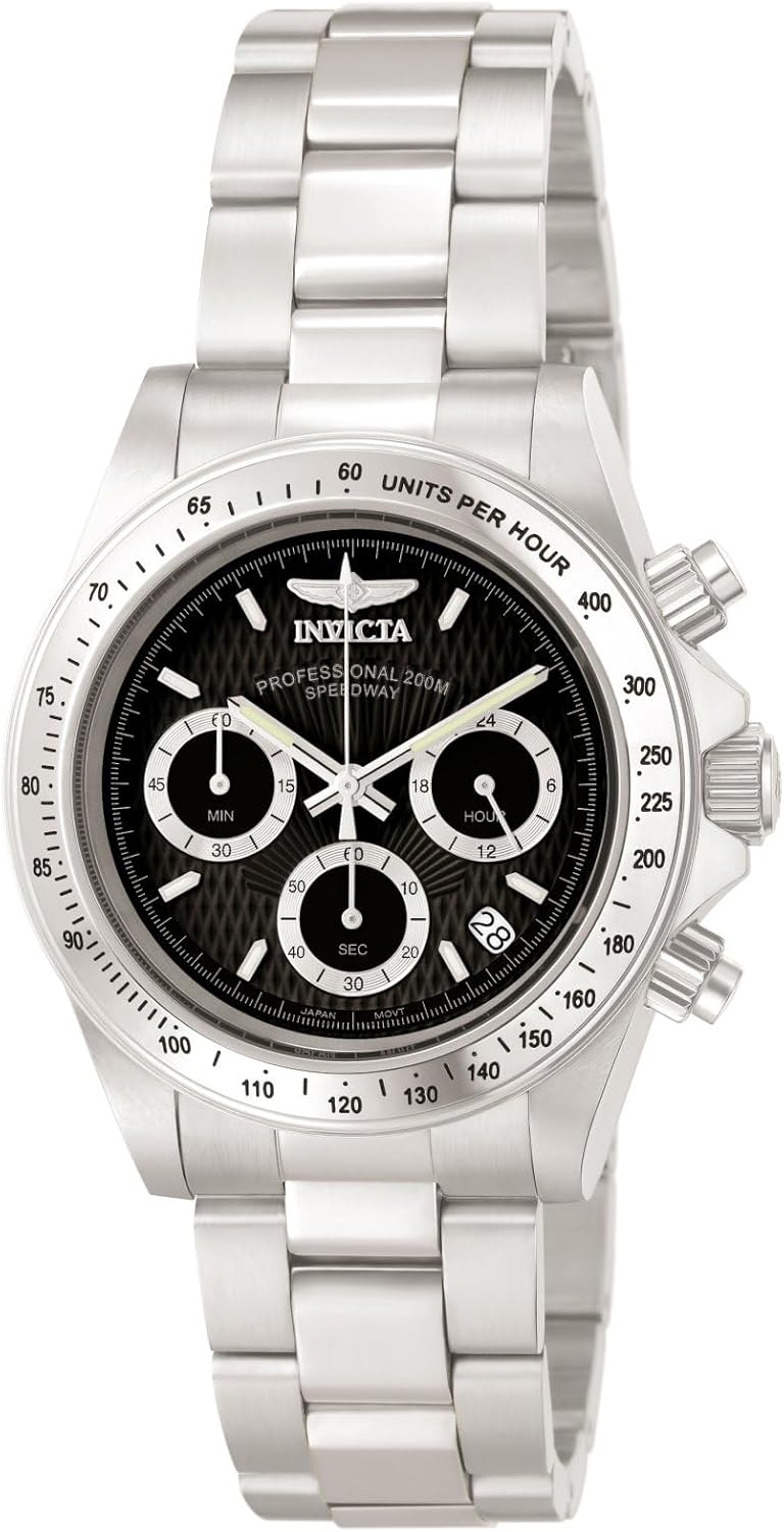 Thumbnail 6 de Invicta Speedway Montre Homme 39 mm - Mouvement Quartz, Acier Inoxydable