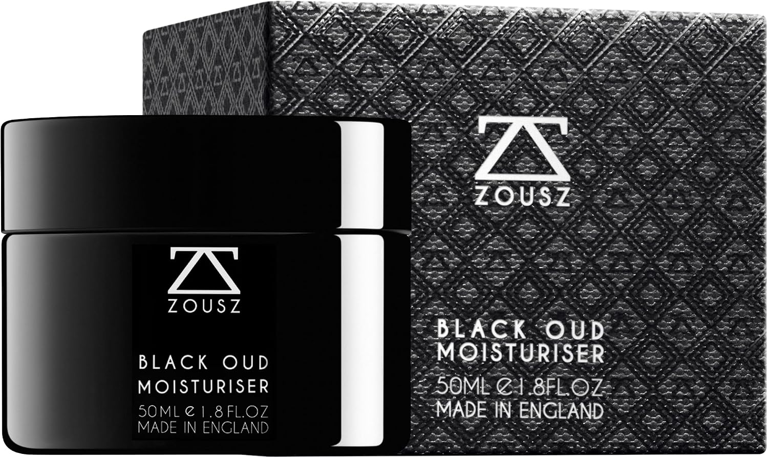 Detalle de ZOUSZ Black Oud crema idratante viso per uomo – 50 ml