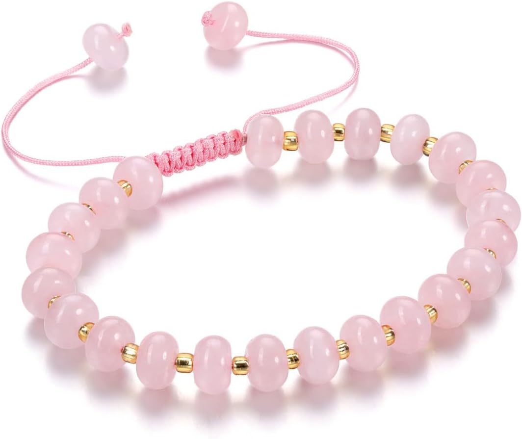 Thumbnail 6 de JSDDE Healing Crystal Bracelet for Women and Girls: Colourful Boho Beaded Gemstone Jewellery