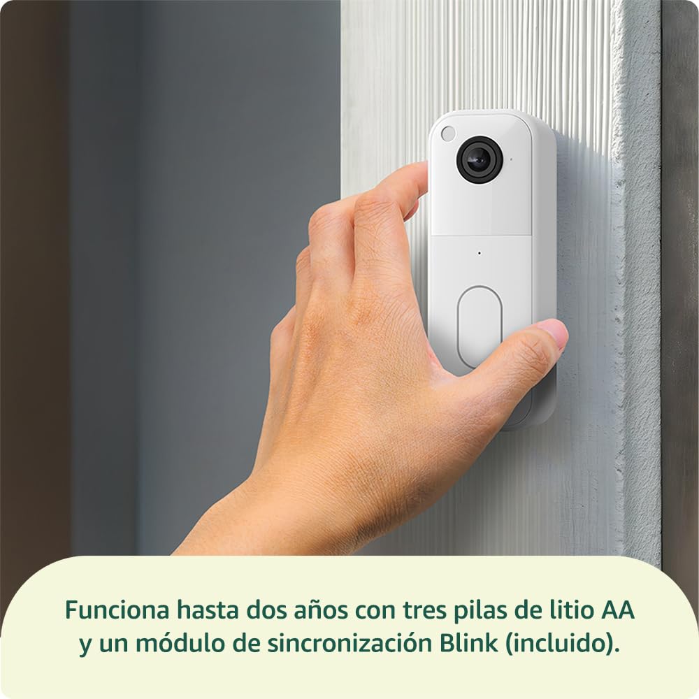 Thumbnail 2 de Blink sistema videotimbre autonomía dos años vídeo HD