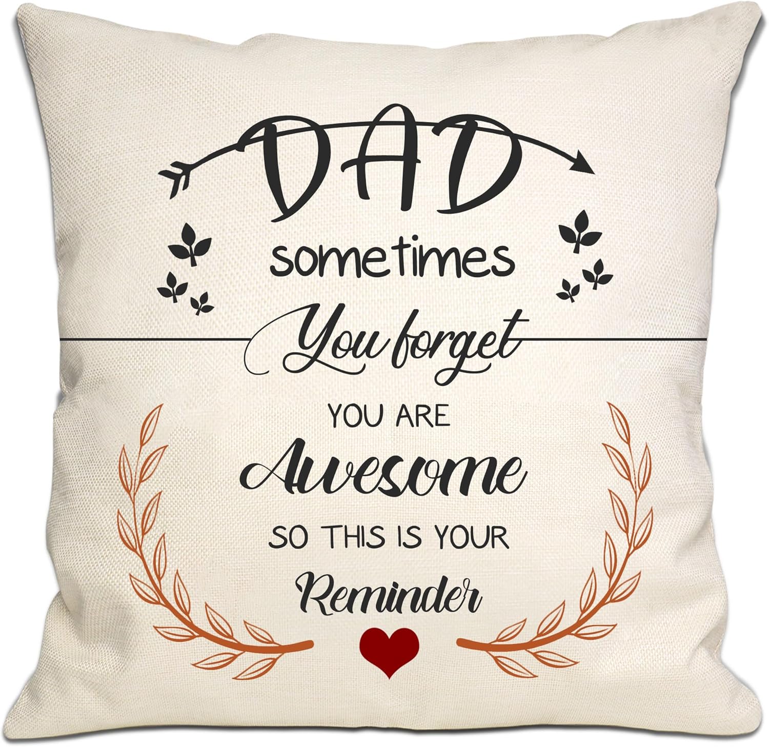 Thumbnail 2 de Braver Than You Believe Loved More Than You Know Cushion Cover – Inspirational Gift for Daughter