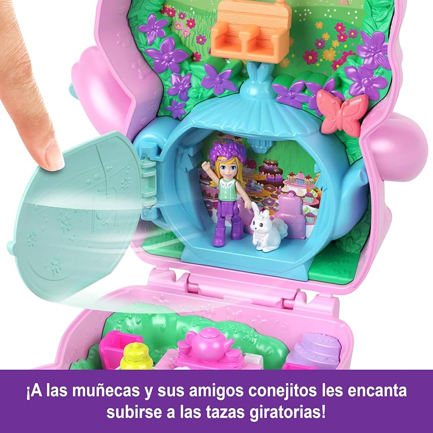 Thumbnail 4 de Polly Pocket Conejito Fiesta del Té ☕ JCR40