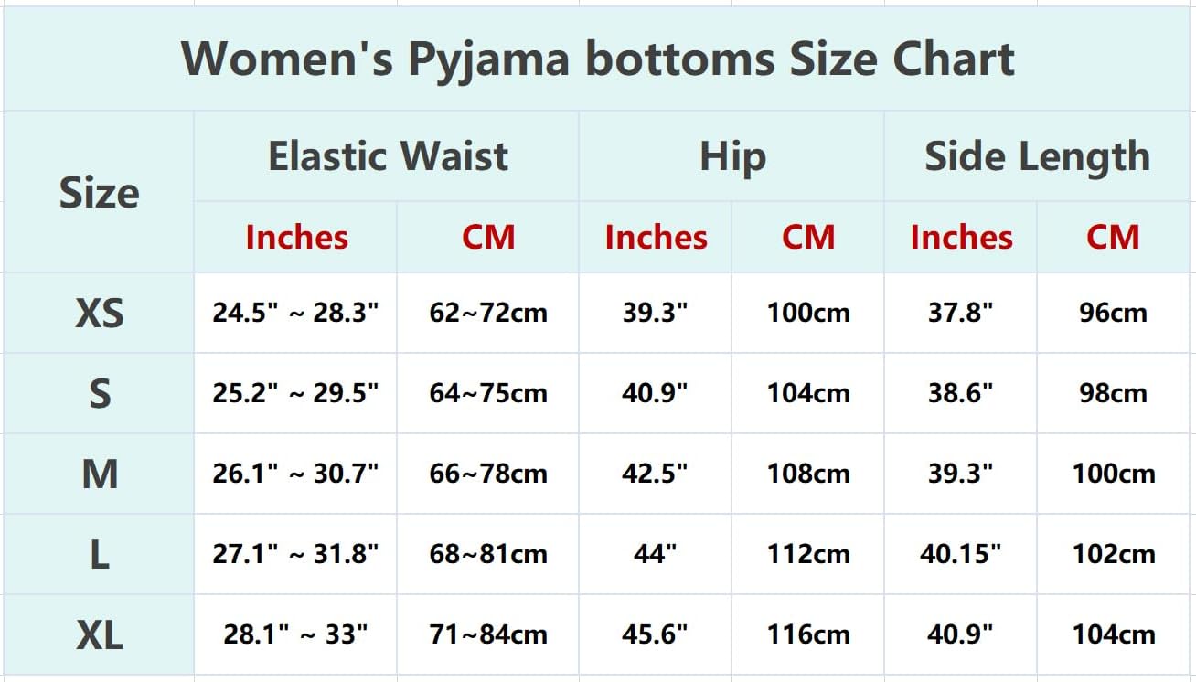Thumbnail 6 de Mancru Women's Pyjama Bottoms – Comfortable Cotton Plaid Lounge Pants