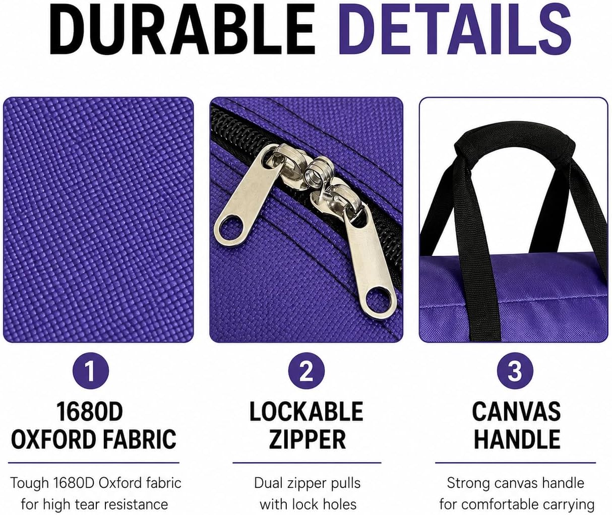 Thumbnail 4 de HaoHakka Extra Large Duffle Bag for Travel (100L)
