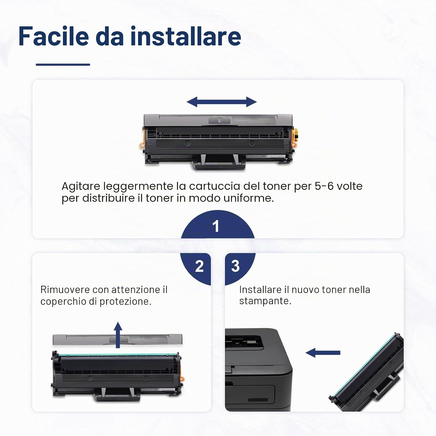 Detalle de Colorfly MLT-D101S Cartucce di Toner Nero Compatibili (2 pezzi) per Samsung – 1500 pagine