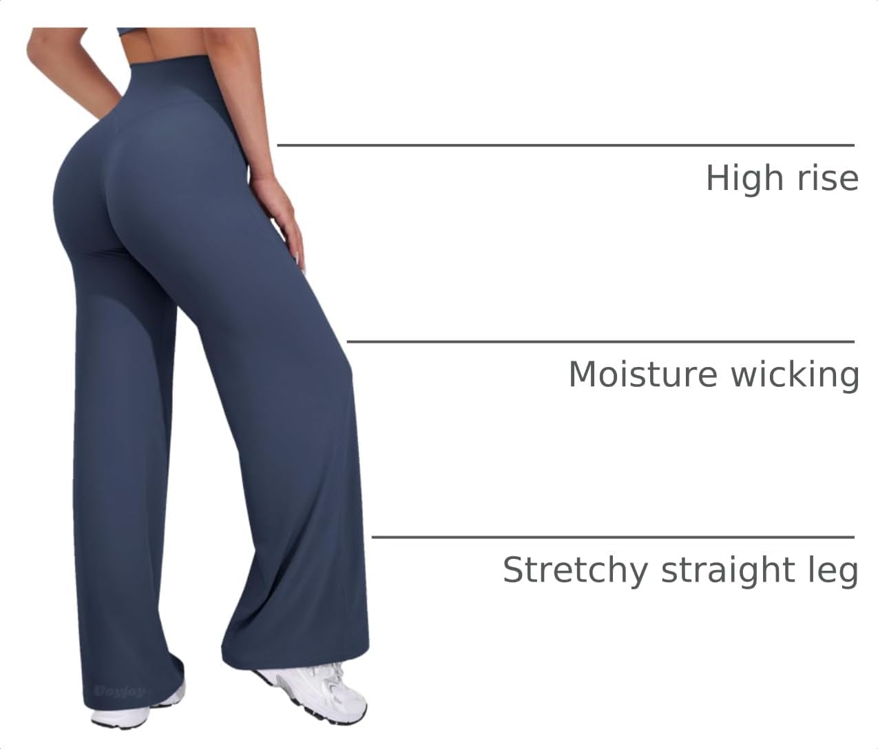 Detalle 2 de VOYJOY Wide-Leg Leggings 29-inch length