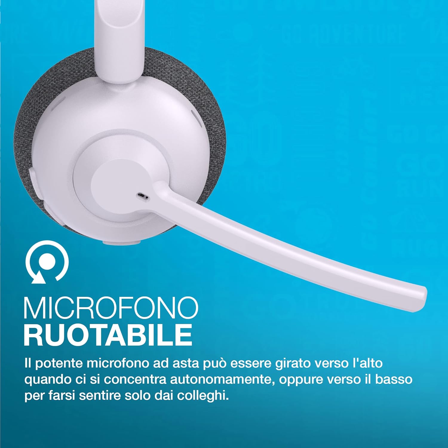 Thumbnail 5 de JLab Go Work Pop Cuffie Bluetooth 50 ore