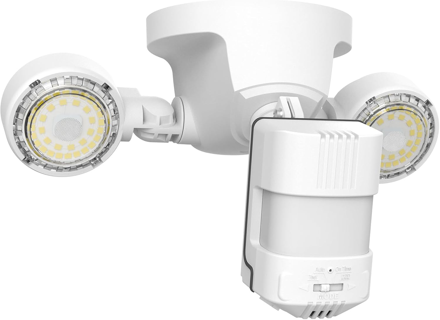 Detalle de SANSI C2440-MW-25W Motion Sensor Security Light, 3,000 Lumens, 5000K