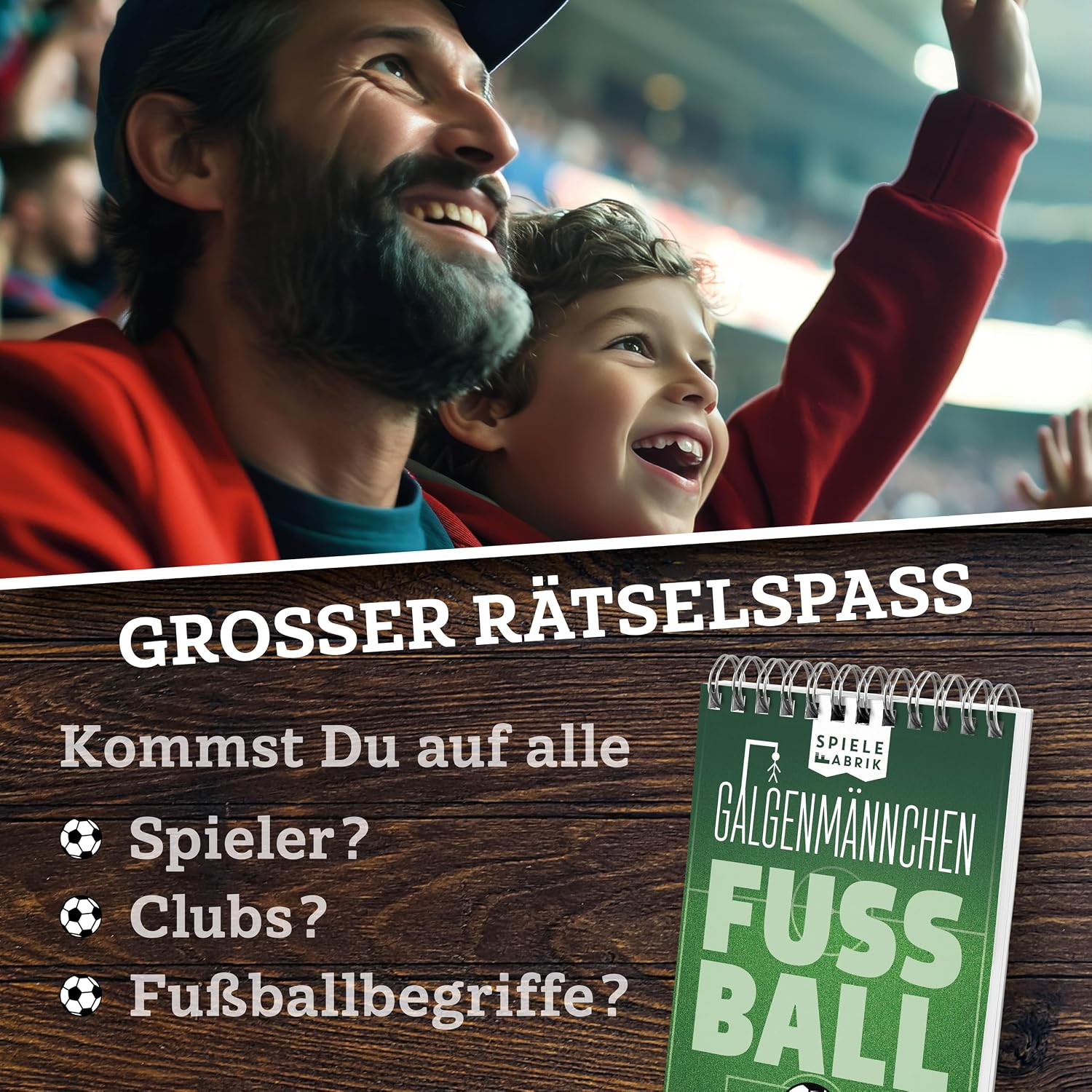 Thumbnail 5 de Spiel Fußballfan GALGENMÄNNCHEN – Rate 60 Fußball-Begriffe (Spieleklassiker 2.0, Party- und Reisespiel)