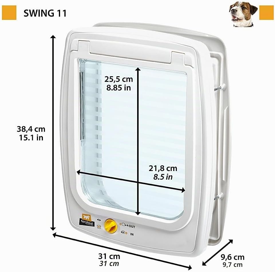 Detalle 2 de Ferplast SWING 11 gattaiola 21,8 x 25,5 cm 🚪