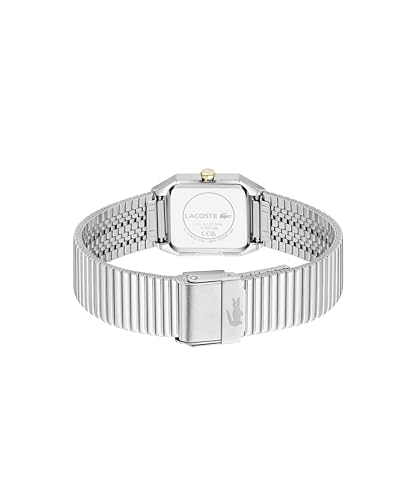 Detalle de Reloj Lacoste René con movimiento de cuarzo para mujer – Correa de acero inox. (Colección René)