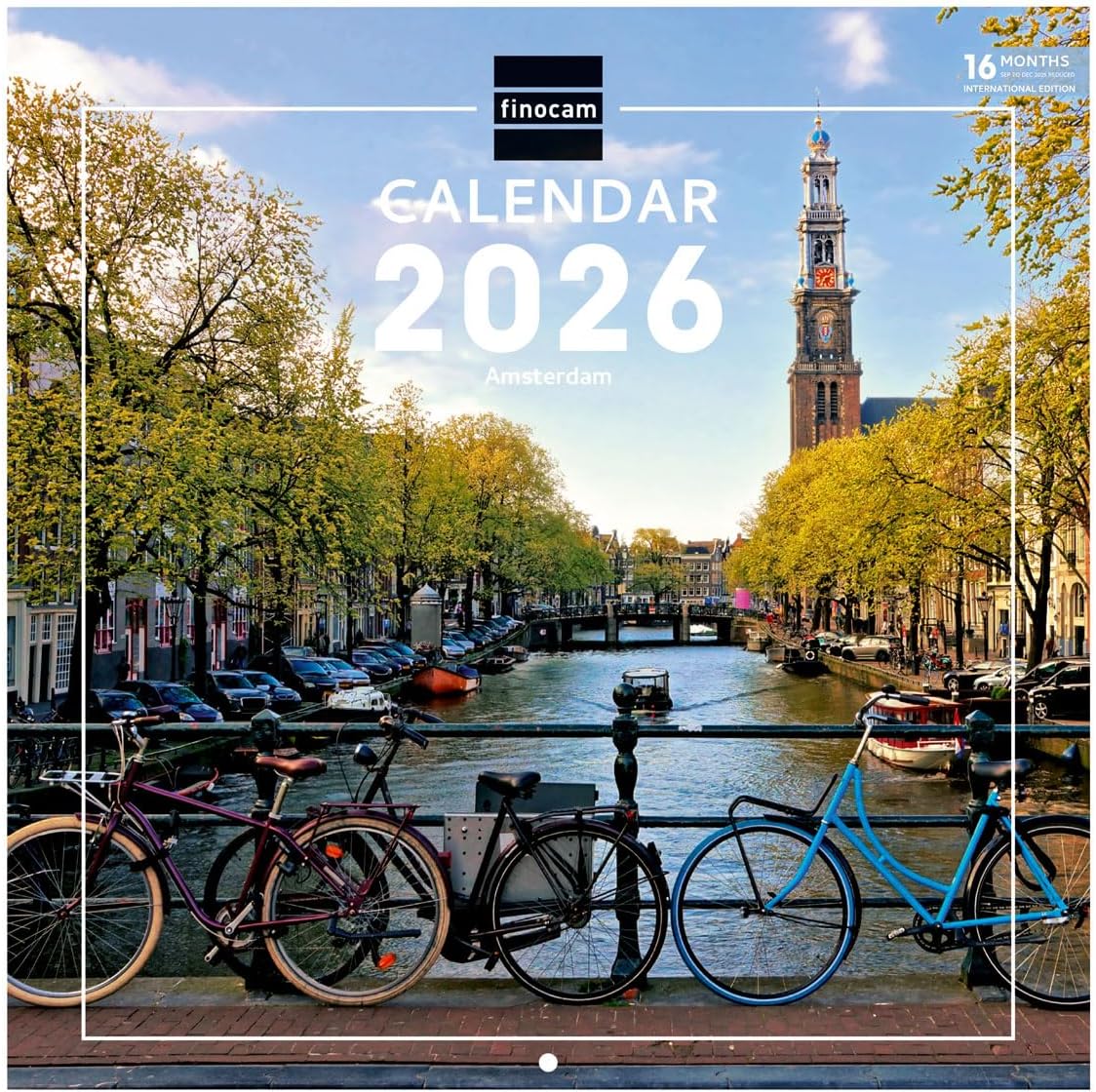 Thumbnail 6 de Finocam Calendario da tavolo 2026 Layout mensile (Gennaio–Dicembre 2026 + Sep.–Dic. 2025 ridotti) con immagini Amsterdam