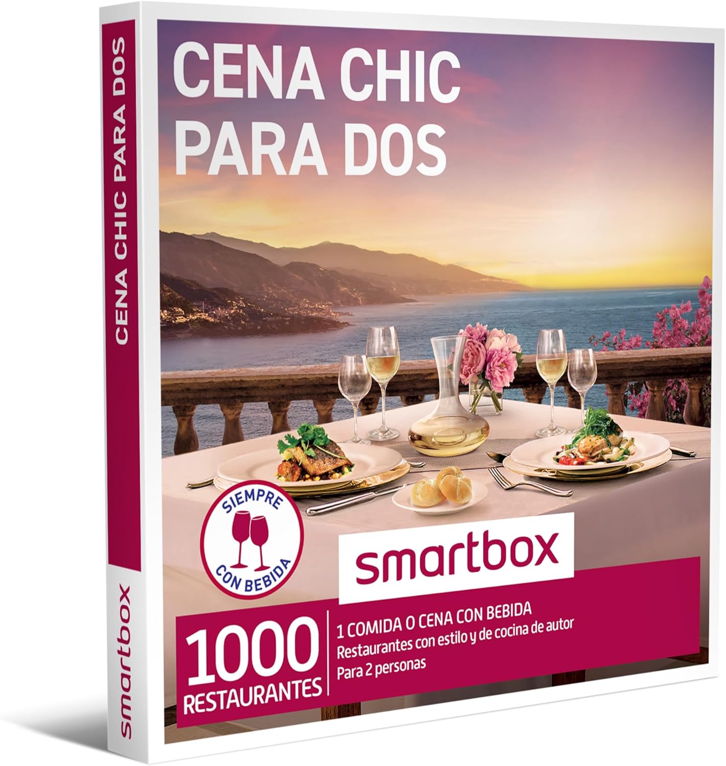 Thumbnail 4 de Smartbox Cena Chic para Dos 2 Personas