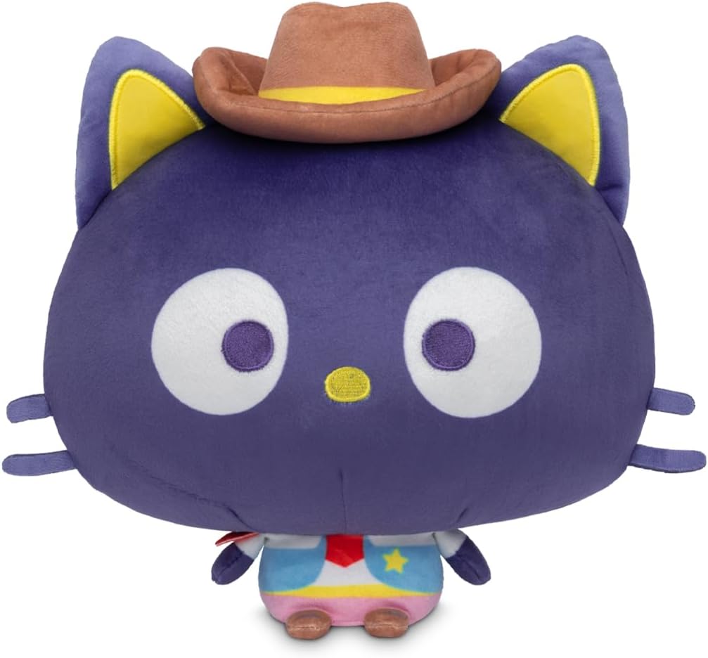 Detalle de TeeTurtle Cloudheads Cowboy Chococat Plush 8-inch plush