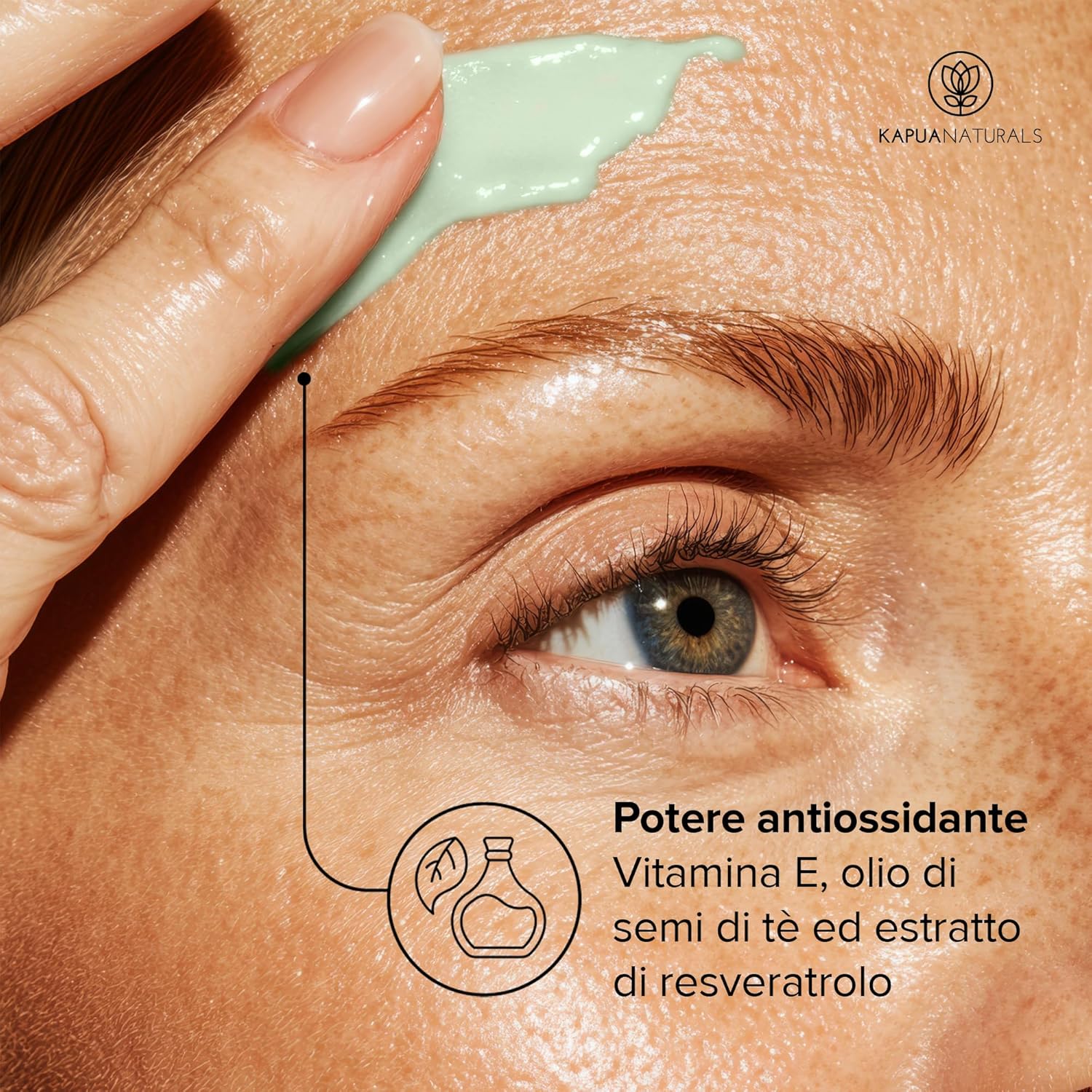 Detalle de Crema BIO Antirughe al Muschio 100 ml con MossCellTec™ – idratazione e protezione della barriera cutanea