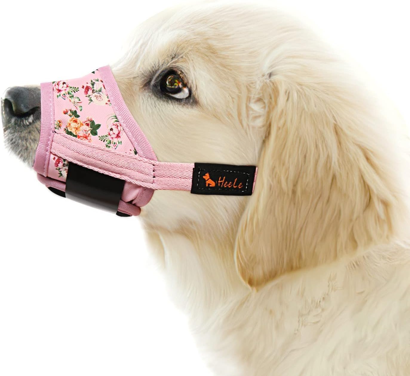 Thumbnail 6 de HEELE Maulkorb für Hunde (XL, Schwarz) mit verstellbarer Schlaufe, atmungsaktivem Nylon