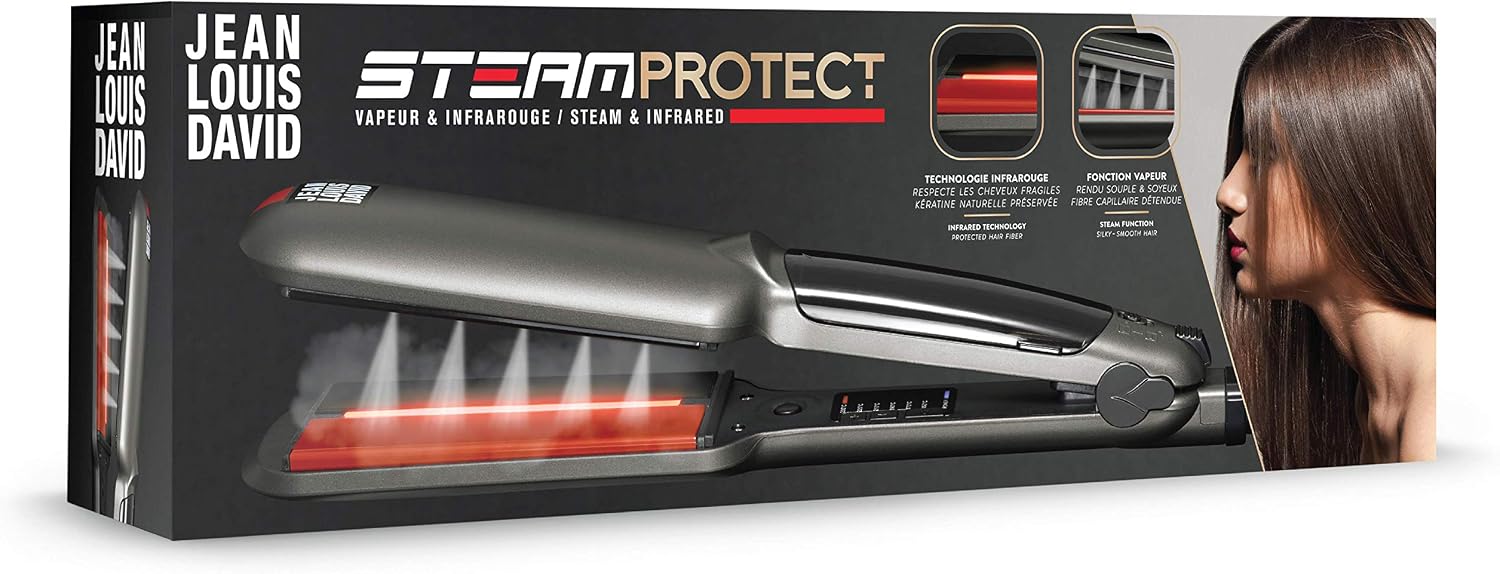 Thumbnail 1 de Jean Louis David Lisseur infrarouge + vapore STEAM PROTECT – 235°C max, 50W