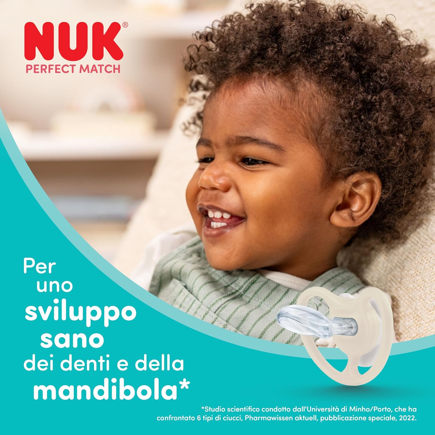 Thumbnail 4 de NUK Perfect Match Air Day & Night Succhietto per Bambini 18-36 Mesi – Confezione da 4