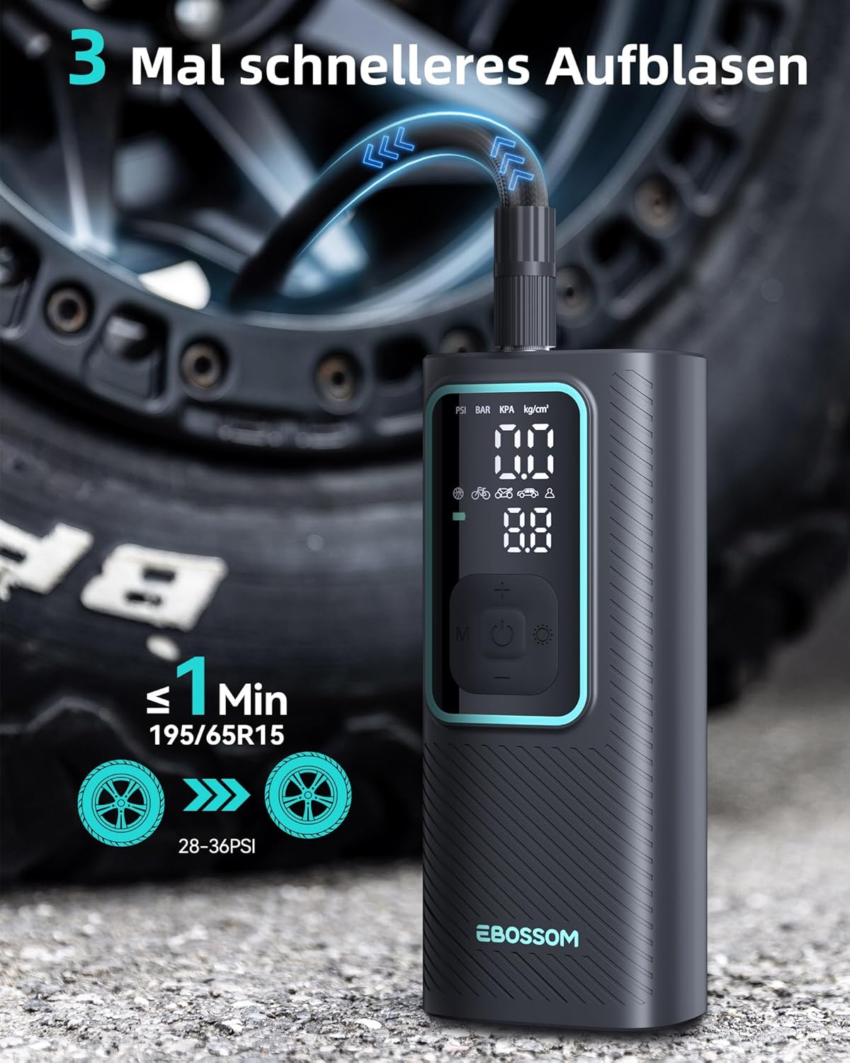 Thumbnail 1 de Elektrische Luftpumpe 10,3 Bar