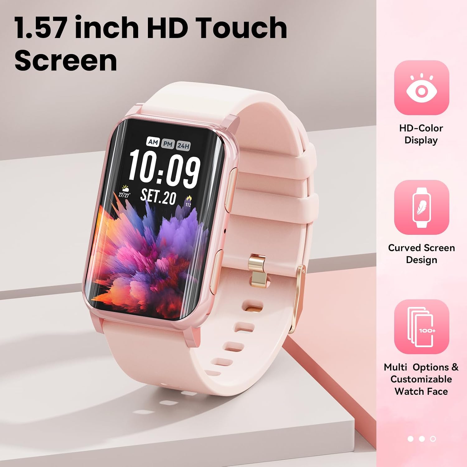 Thumbnail 2 de Mingdaln Smart Watch 1.57" Curved Screen