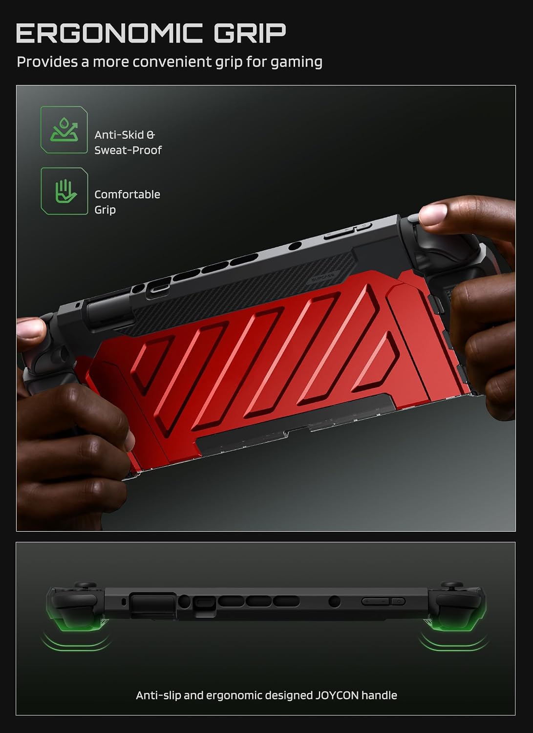 Thumbnail 5 de SUPCASE SUP-Switch2025-UBPro Nintendo Switch 2 Case, Red Hard Shell