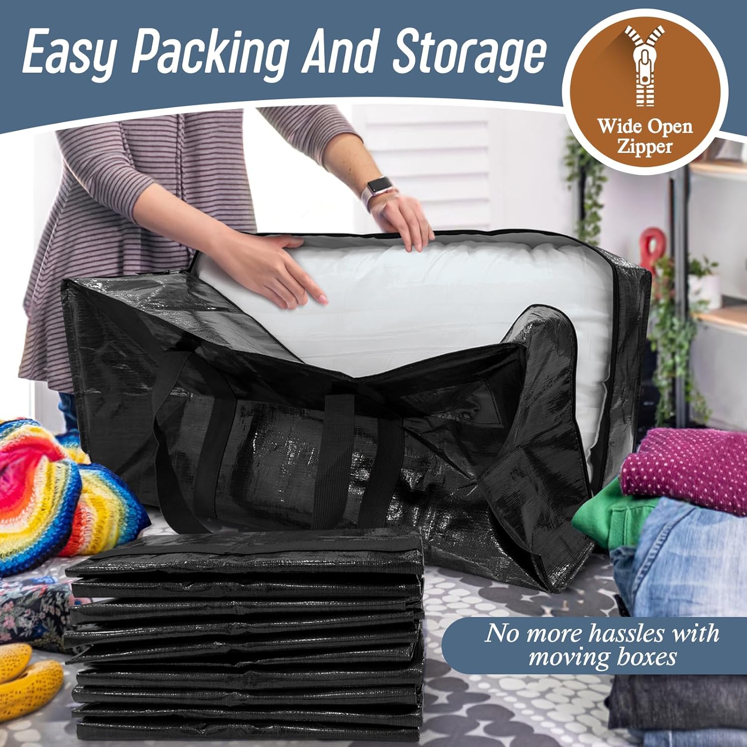 Detalle 1 de Moving bag set 6 pack, 29 in capacity
