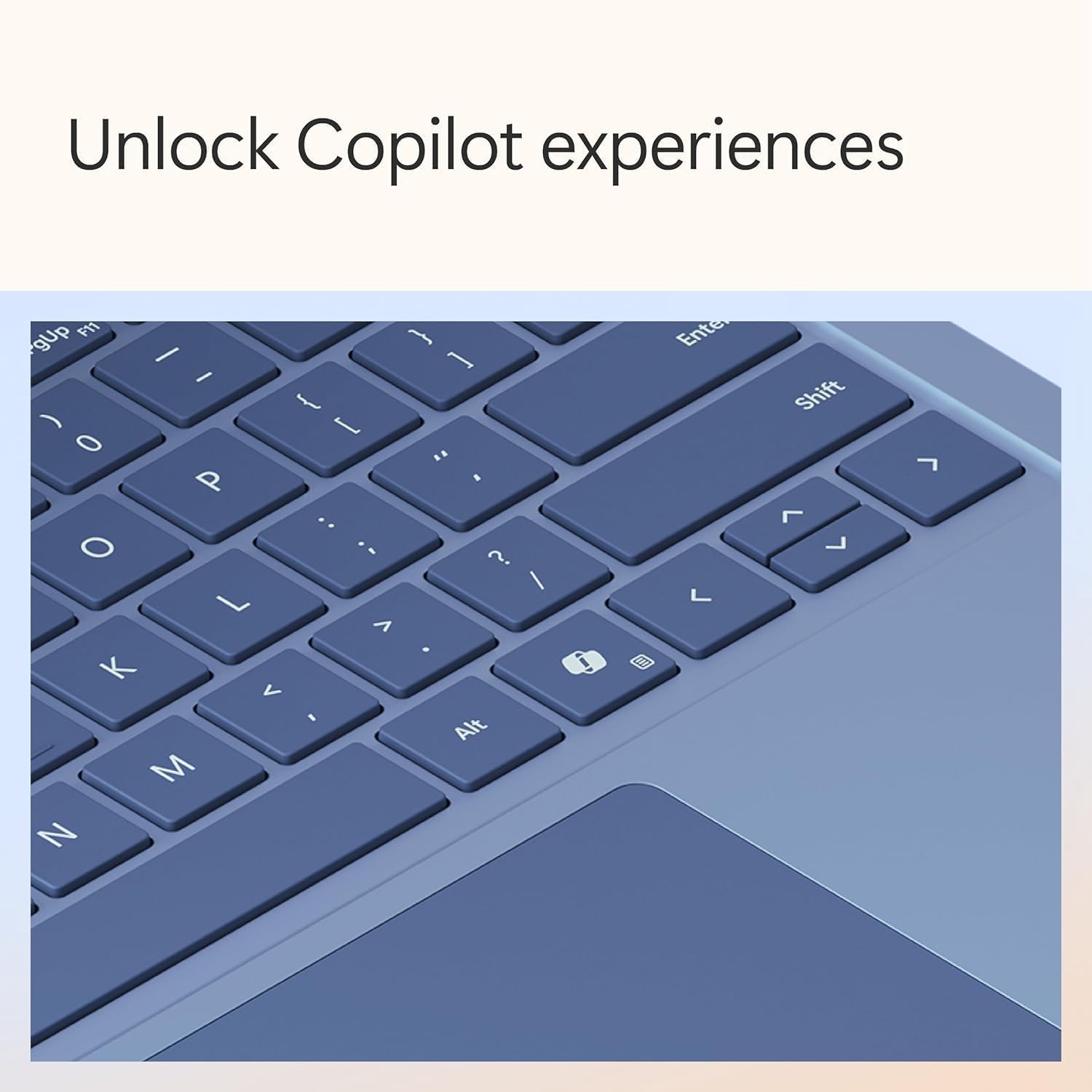 Detalle de Microsoft Surface Laptop 13.8" with Snapdragon X Elite, 16GB RAM, 1TB SSD (Sapphire) – Copilot+ PC