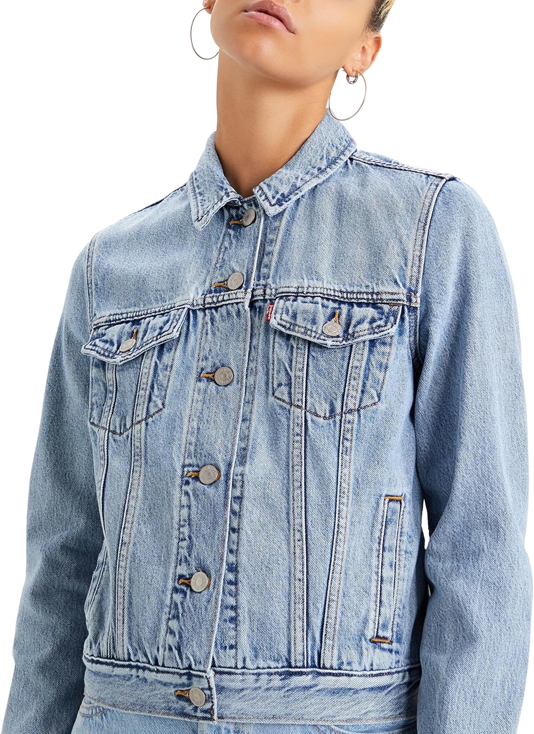 Thumbnail 2 de Levi’s Damen Original Trucker Denim Jacke – klassische Jeansjacke mit Taschen