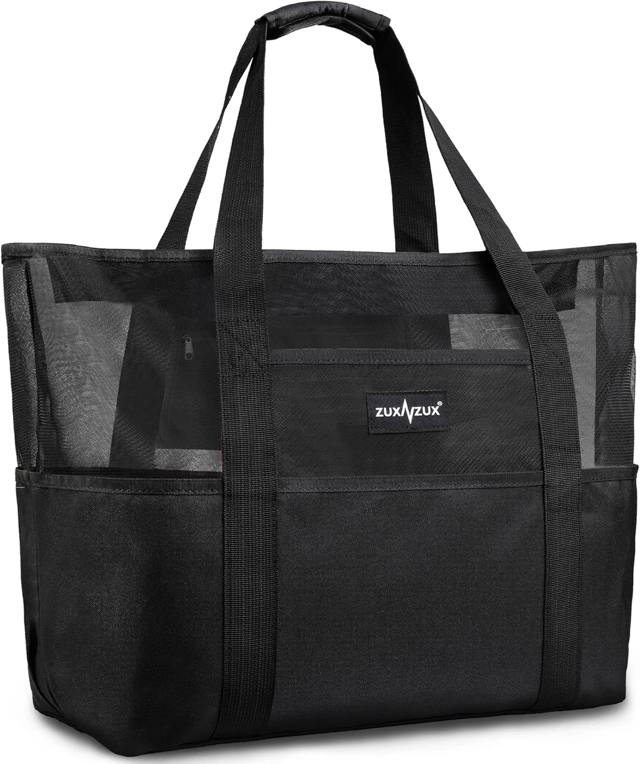 Thumbnail 6 de ZUXNZUX Mesh Strandtasche XXL – Gigantischer, faltbarer Begleiter mit Reißverschluss