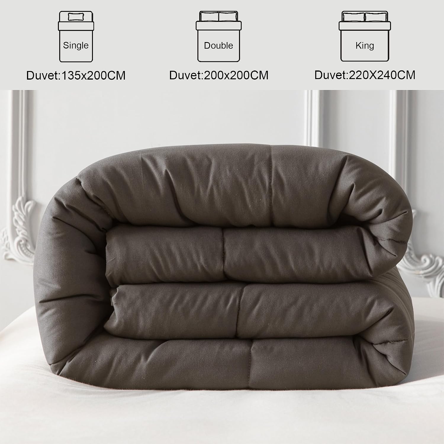 Detalle 1 de Whale Flotilla duvet 200 x 200 cm 7.5 tog