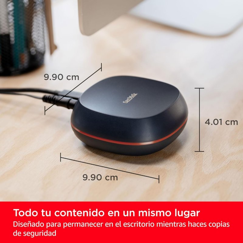 Detalle 2 de SanDisk Desk Drive SSD externo 8 TB, 1.000 MB/s
