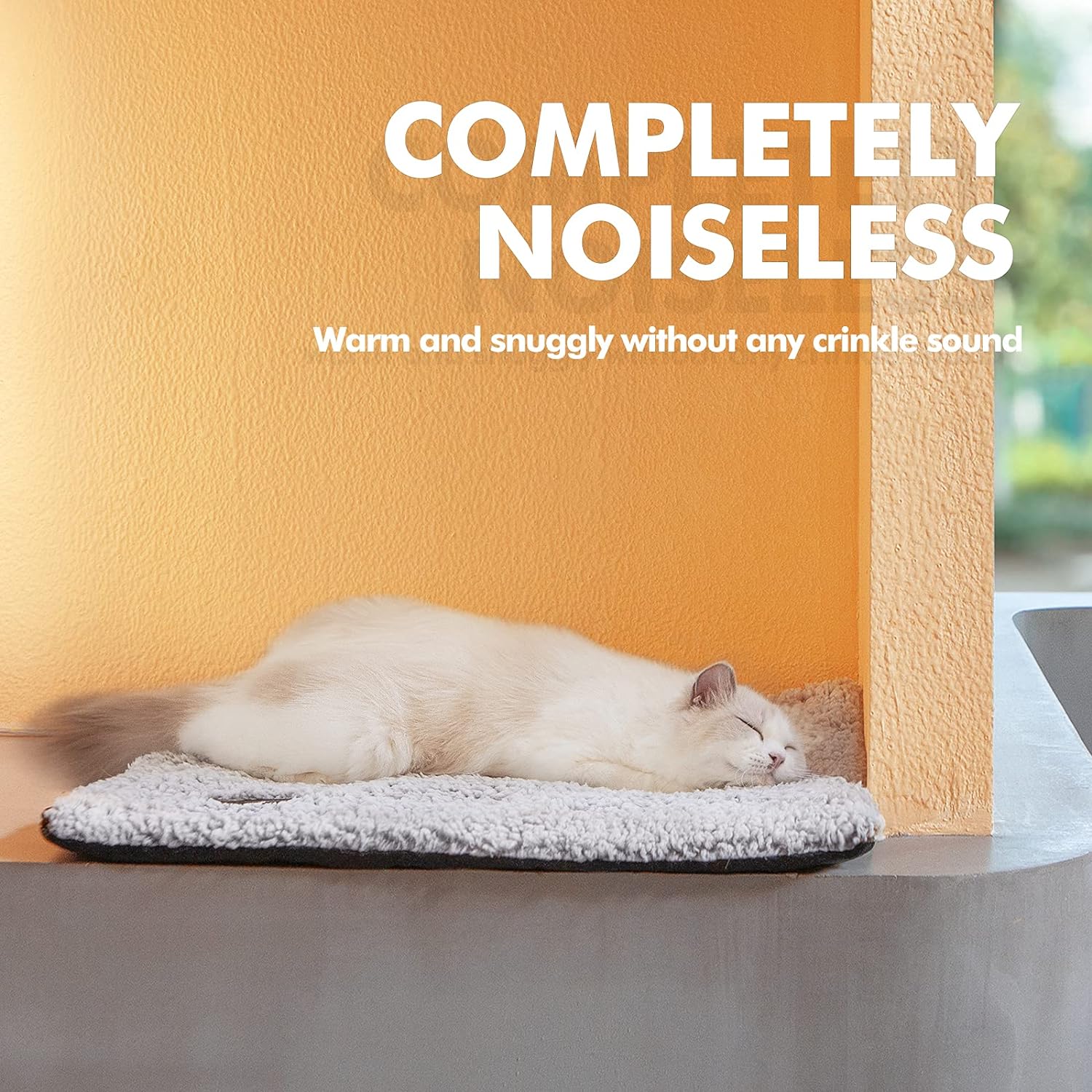 Detalle 2 de Self Warming Cat Bed 29.1 x 18.9 inch thermal mat