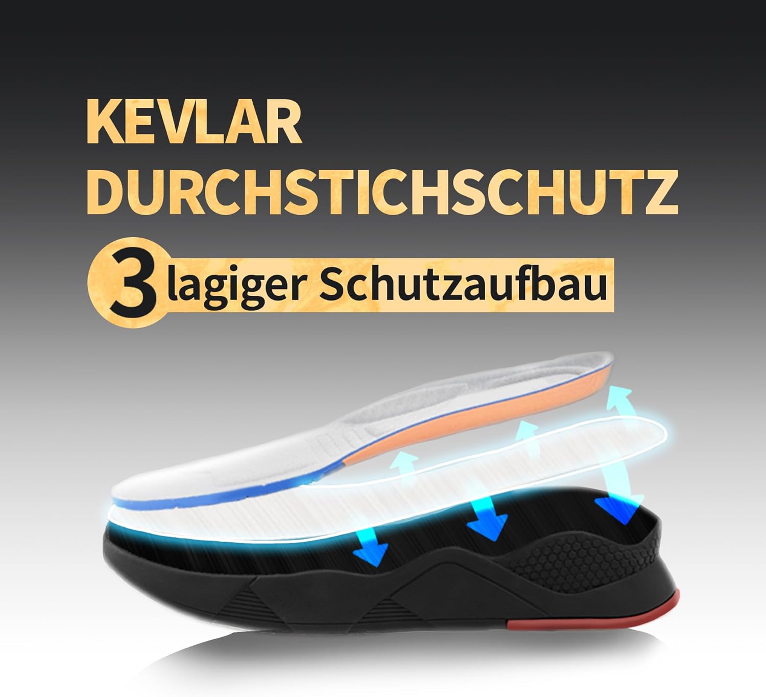 Thumbnail 5 de NASONBERG Sicherheitsschuhe Stahlkappe 37-48 📦