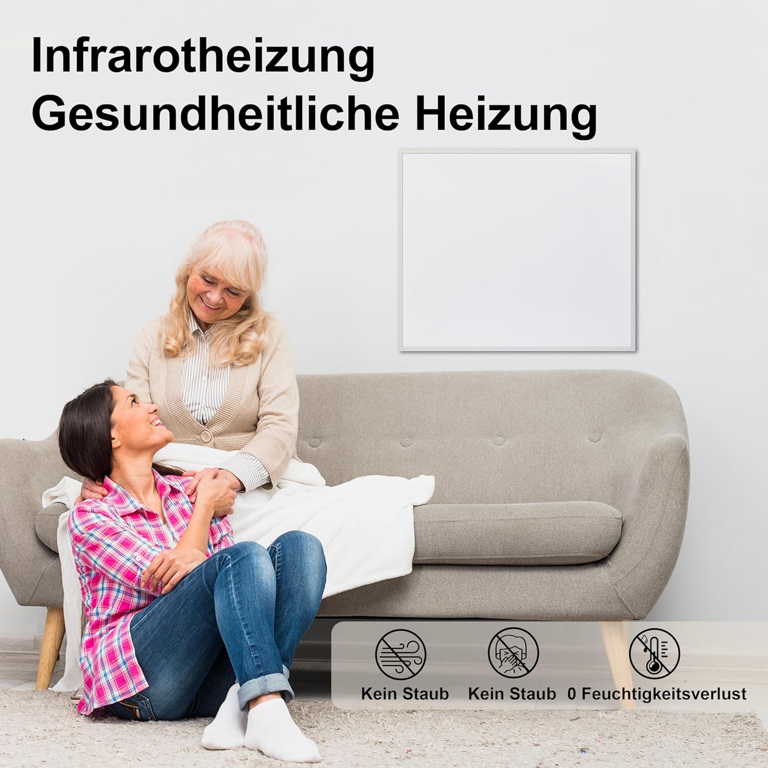 Detalle 2 de FrauSonne Infrarotheizung 1000 W Wand
