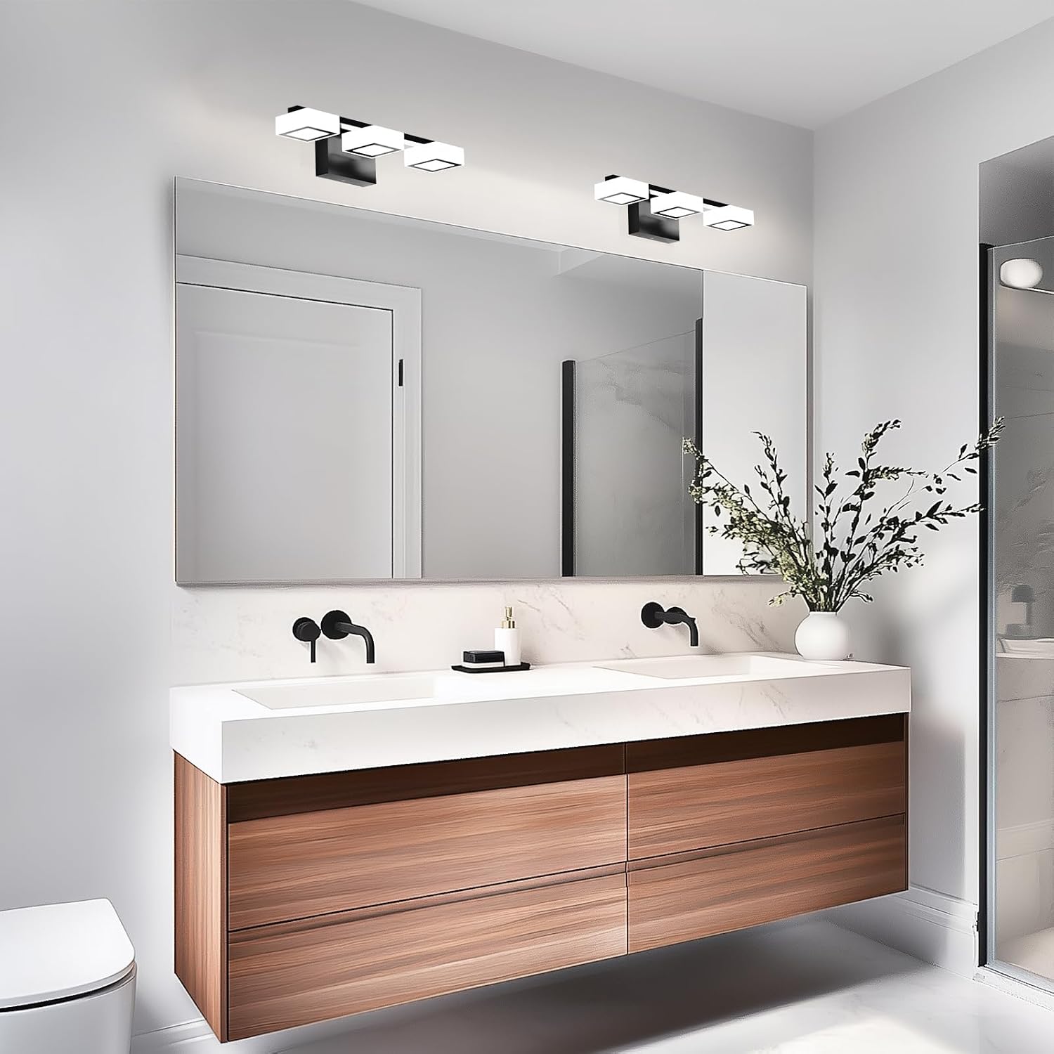 Thumbnail 6 de LED Modern 3-Light Vanity 18 Inch