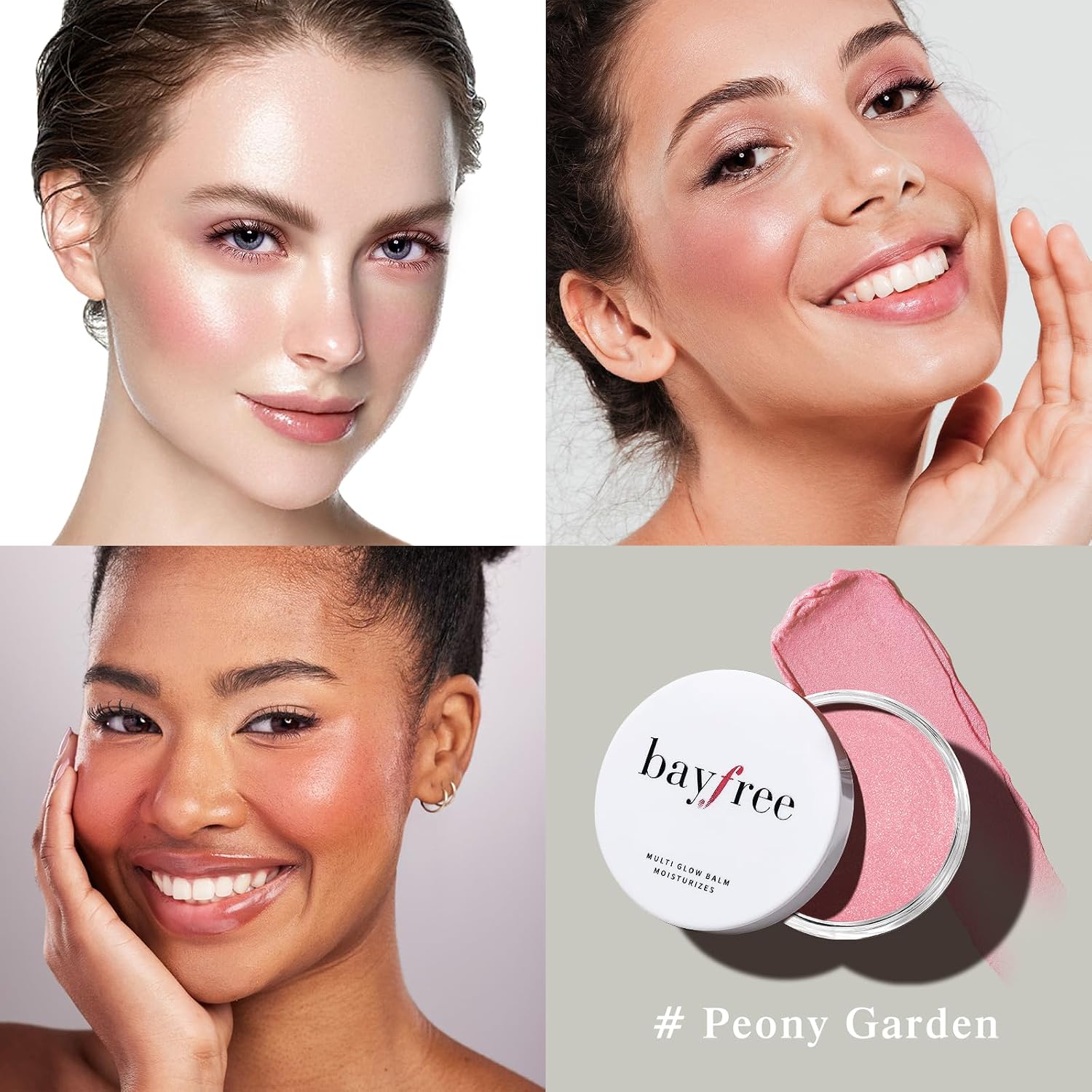 Detalle 2 de Bayfree Multi Glow Balm Peony Garden