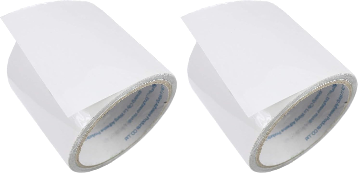 Detalle 1 de LANUCN Professional transparentes, wasserdichtes Zelt-Reparaturband für PVC-beschichtete Planen (5 m)