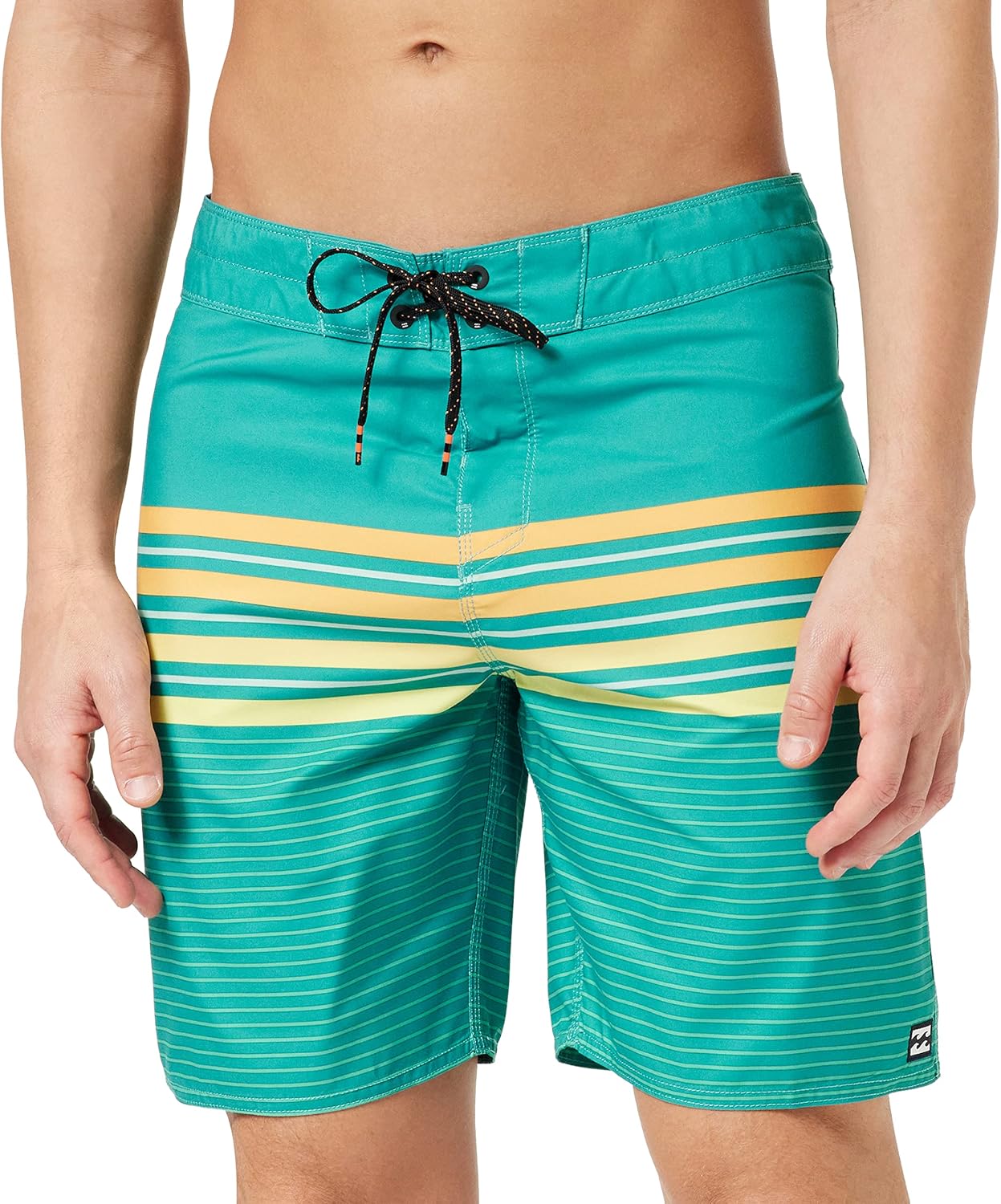 Detalle de Billabong Fade 18 Og Costume da Bagno Uomo — Pantaloncino in poliestere riciclato con coulisse
