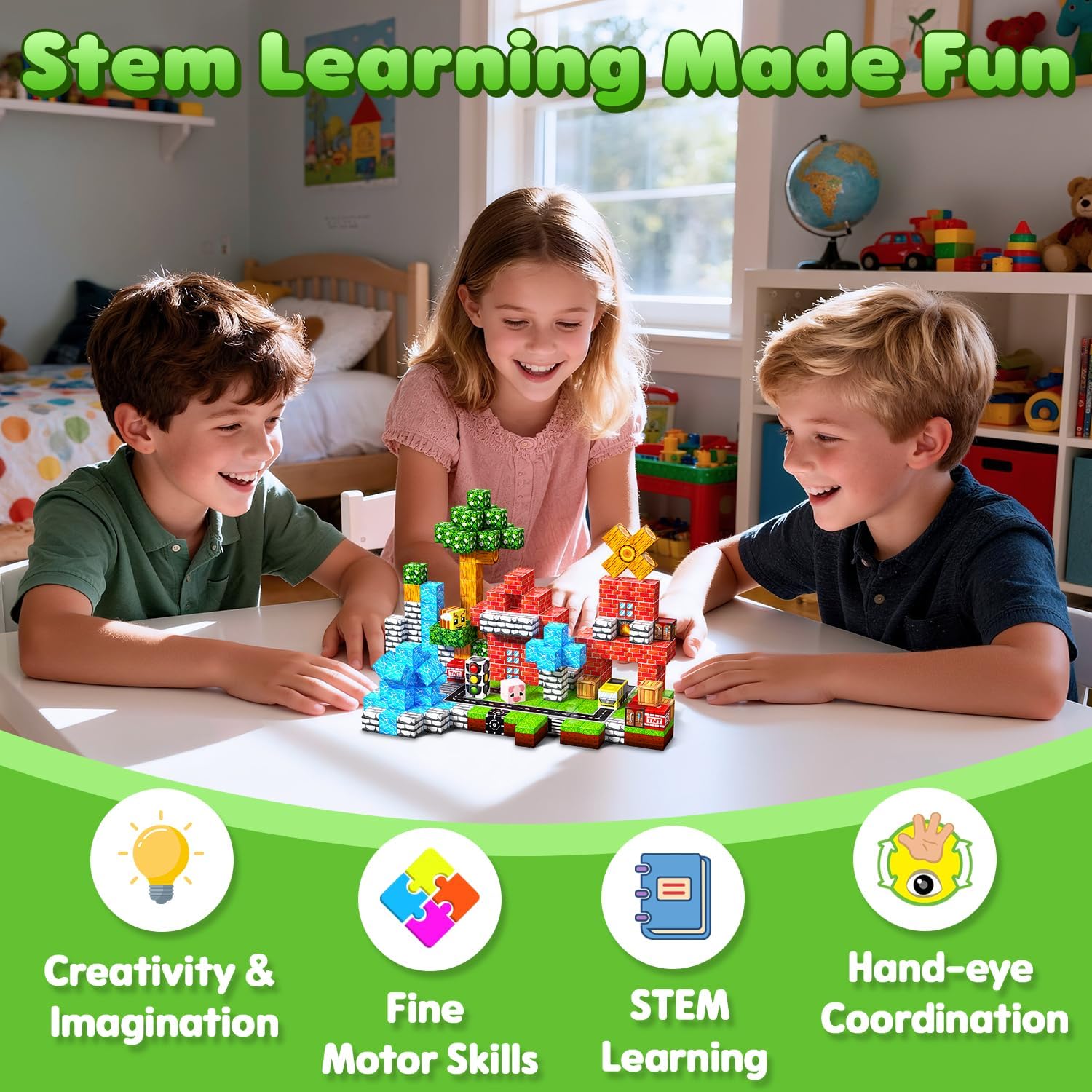 Thumbnail 6 de SSAWER Magnetic Blocks 100pcs