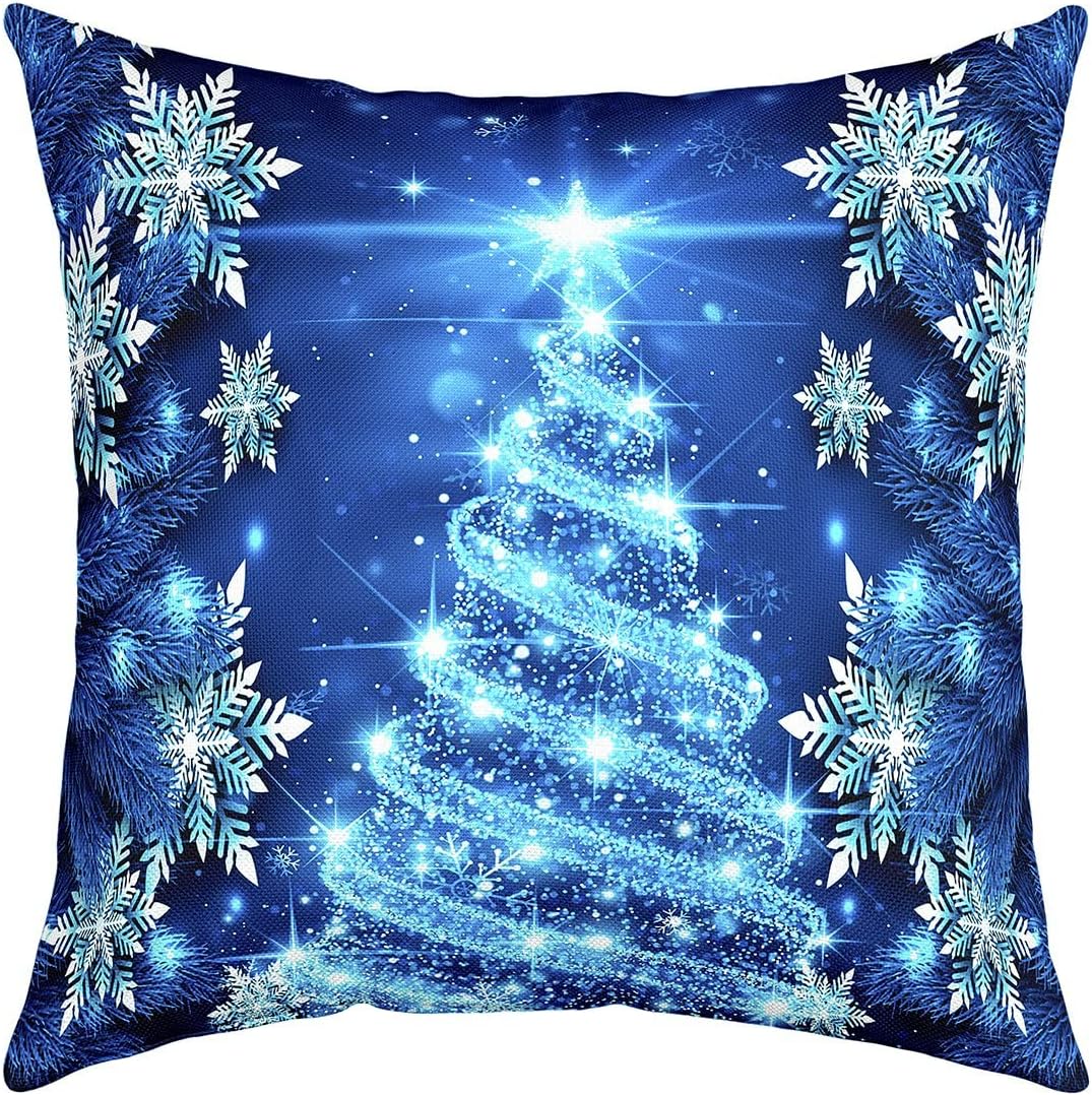 Detalle 2 de Homemissing 20 x 20in Christmas Tree Pillow Cover