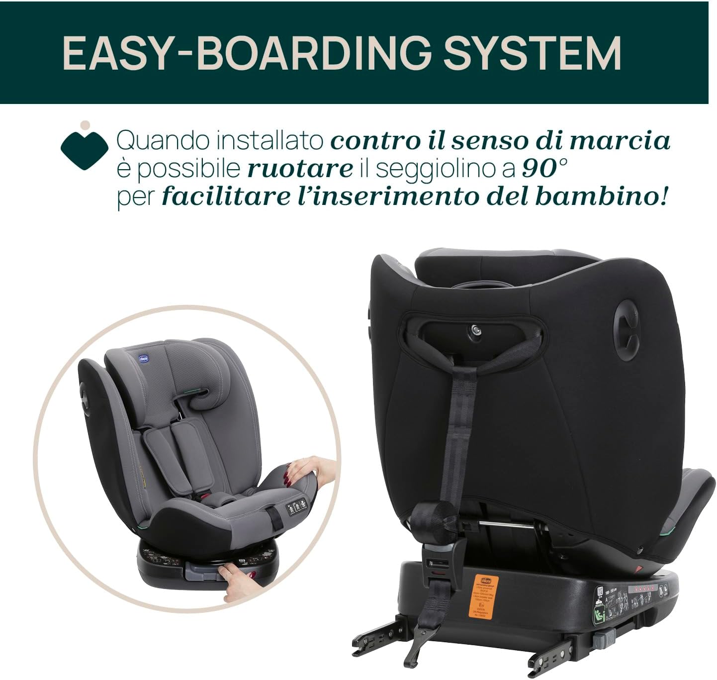 Detalle 2 de Chicco Unico Evo I-Size 0-36 kg